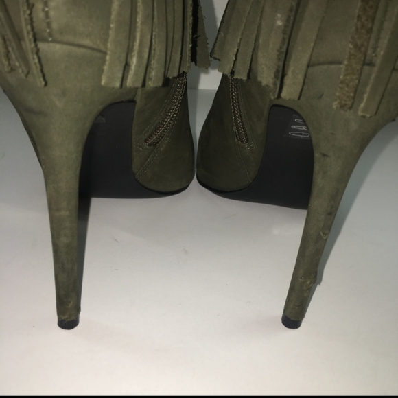 Cirede Aldo Olive green ankle bootie - Picture 4 of 6